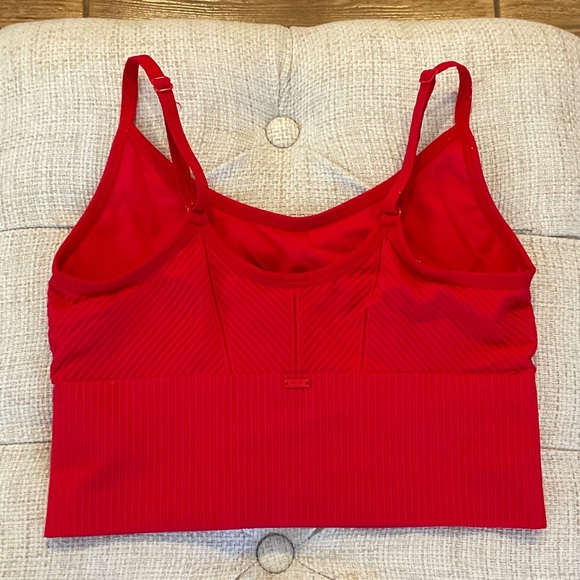 PINK Victoria's Secret Vibrant Red Bra Top - Picture 3 of 5